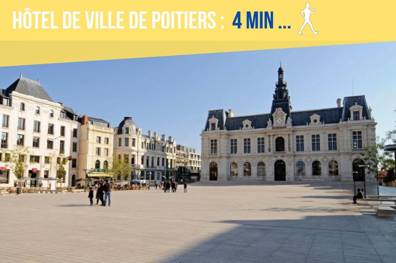 Beau-Jean, Un Cocon Sympa 5 Min A Pied Du Centre-Ville, Parking Prive, A 10 Min Du Chu Poitiers Exteriör bild