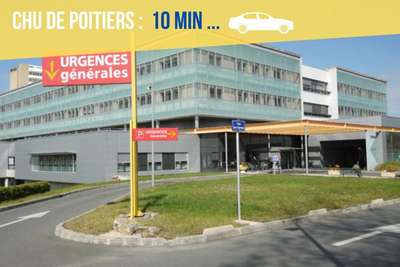 Beau-Jean, Un Cocon Sympa 5 Min A Pied Du Centre-Ville, Parking Prive, A 10 Min Du Chu Poitiers Exteriör bild