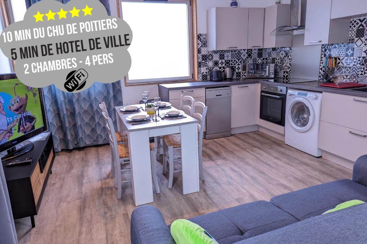 Beau-Jean, Un Cocon Sympa 5 Min A Pied Du Centre-Ville, Parking Prive, A 10 Min Du Chu Poitiers Exteriör bild